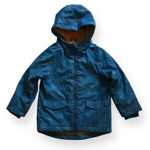 Kite blue planets raincoat